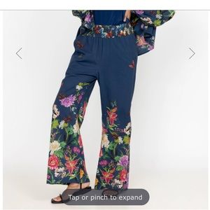 Johnny Was Panya High Waist Wide Leg Pant